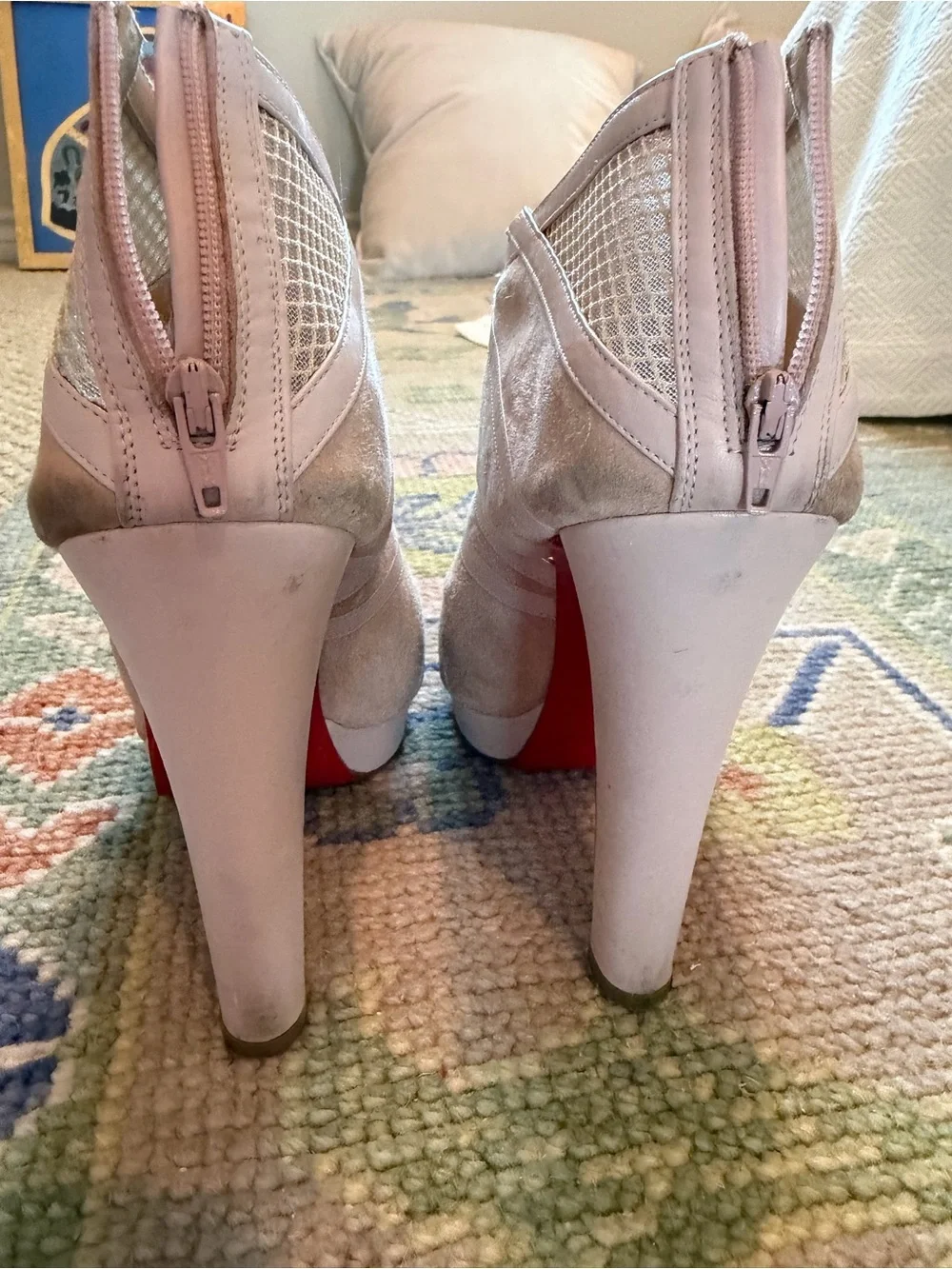 Christian Louboutin elegant blush